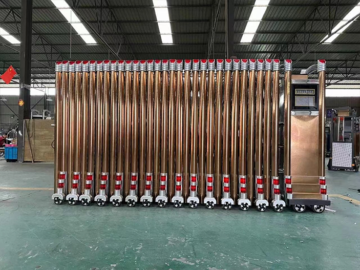 伸缩门合作展示