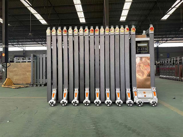 电动铝合金伸缩门