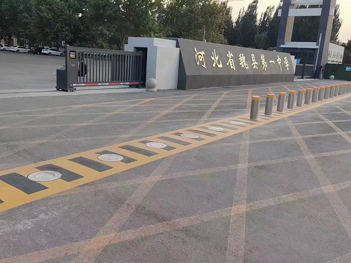 伸缩门合作案例